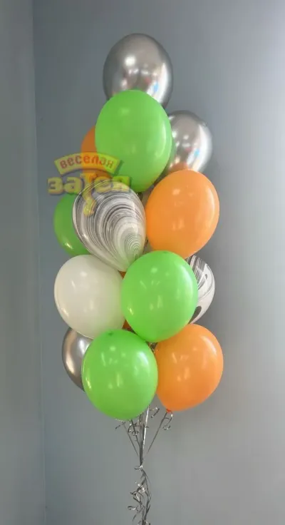 Фонтан из 13 шаров