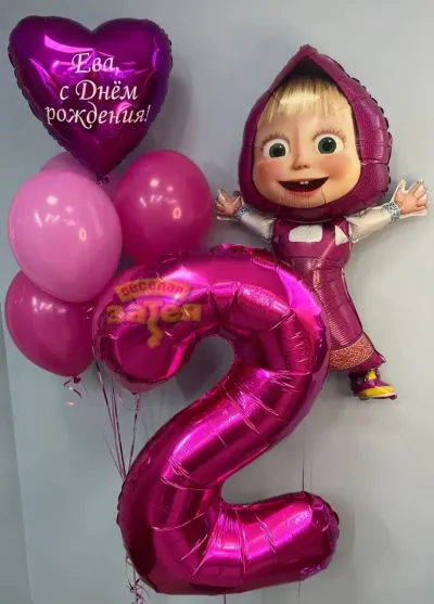 Набор шаров для девочек №1