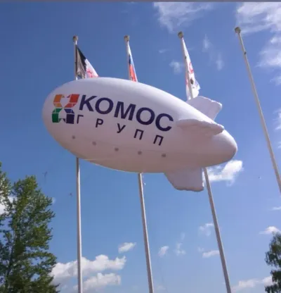 Печать на дирижабле